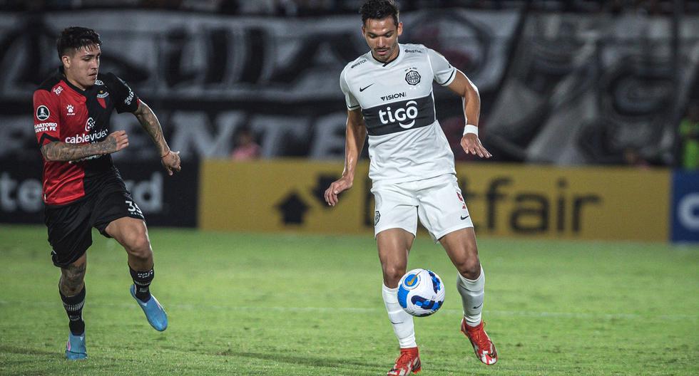 Colón 2-1 Olimpia por Copa Libertadores 2022, en Argentina.