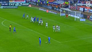 Cruz Azul vs. Pumas UNAM: perfecta asistencia de Yotún para el segundo gol de los cementeros | VIDEO