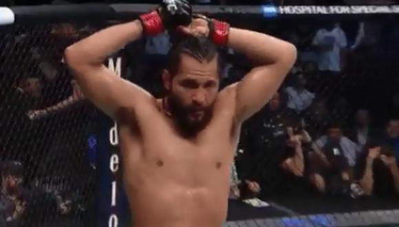 Jorge Masvidal venció a Nate Díaz debido a que el árbitro paró la pelea | Foto: UFC