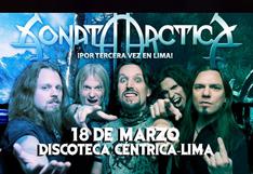 Sonata Arctica llega a Lima y presenta disco "Pariah’s Child"