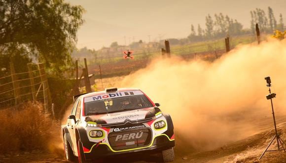 El Copec Rally Mobil se corre con coches de características del Mundial. El peruano Eduardo Castro corre en un R5. (Foto: Facebook)