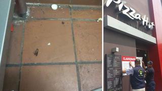 Cucarachas en Pizza Hut: cierran local de La Molina