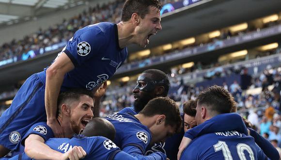 Con gol de Kai Havertz, Chelsea logra vencer 1-0 al Manchester City y logra  su segunda corona de la Champions League. (Foto: AFP)