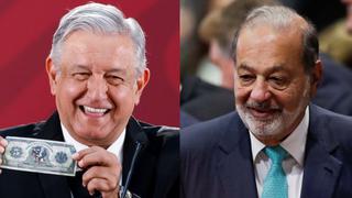 AMLO dice que Carlos Slim quiere retirarse pero antes ayudará a la economía de México