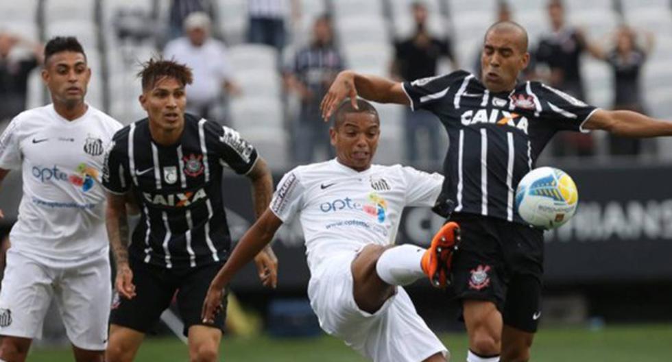 Corinthians y Santos empataron a un gol por lado. (Foto: O´Globo)