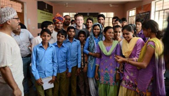 Facebook lleva internet gratis a las zonas más pobres de India