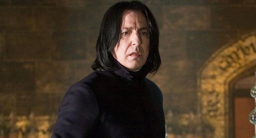 Alan Rickman es Severus Snape en 'Harry Potter' (Foto: Warner Bros.)