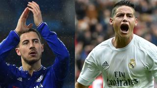 Chelsea cedería a Hazard al Real Madrid en lugar de James Rodríguez
