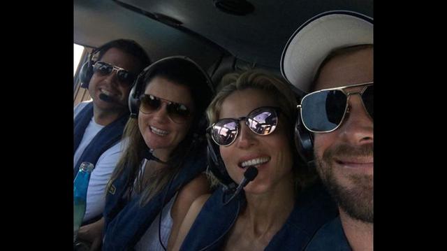 Las románticas vacaciones de Chris Hemsworth junto a Elsa Pataky. (Foto: Instagram)