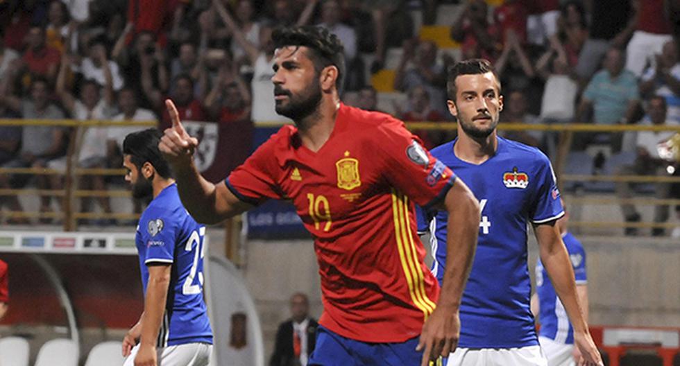 España le metió un 8-0 a Liechtenstein en su debut en las Eliminatorias europeas. (Foto: EFE)