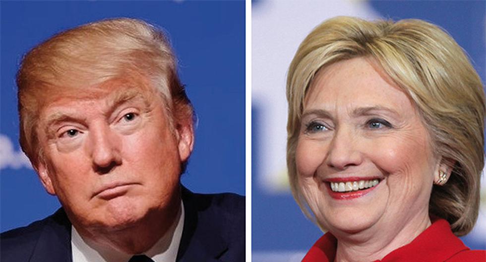 Donald Trump y Hillary Clinton definirán la presidencia de USA para los próximos 4 años. (Foto: KQED)