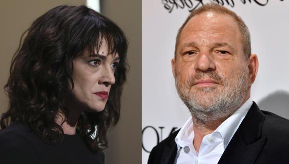 Asia Argento tiene un proceso abierto en contra de Harvey Weinstein por abuso sexual. (Fotos: Agencias)