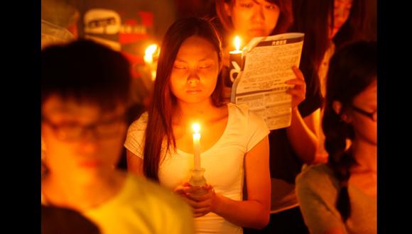China intervino a 91 personas por aniversario de Tiananmen