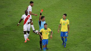 Perú vs. Brasil: Gabriel Jesus y la acción por la que fue expulsado en la final de la Copa América | VIDEO