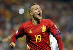España goleó 3-0 a Albania y selló pase al Mundial