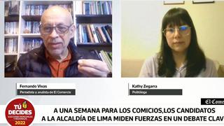 Debate municipal 2022 del JNE ¿Qué se espera del encuentro clave para esta campaña? con Fernando Vivas y Kathy Zegarra