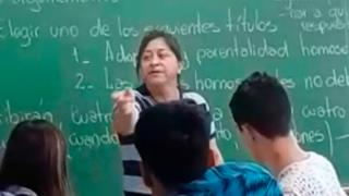 Argentina: ¿Qué dijo la mamá que defendió a su hijo de bullying y golpeó a alumno en salón de clases?