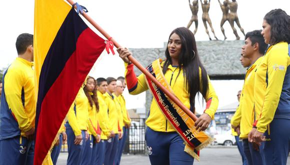 La halterista Tamara Salazar será la abanderada del contingente que Ecuador llevará a los Juegos Panamericanos Lima 2019. (Foto: Comité Olímpico Ecuatoriano)