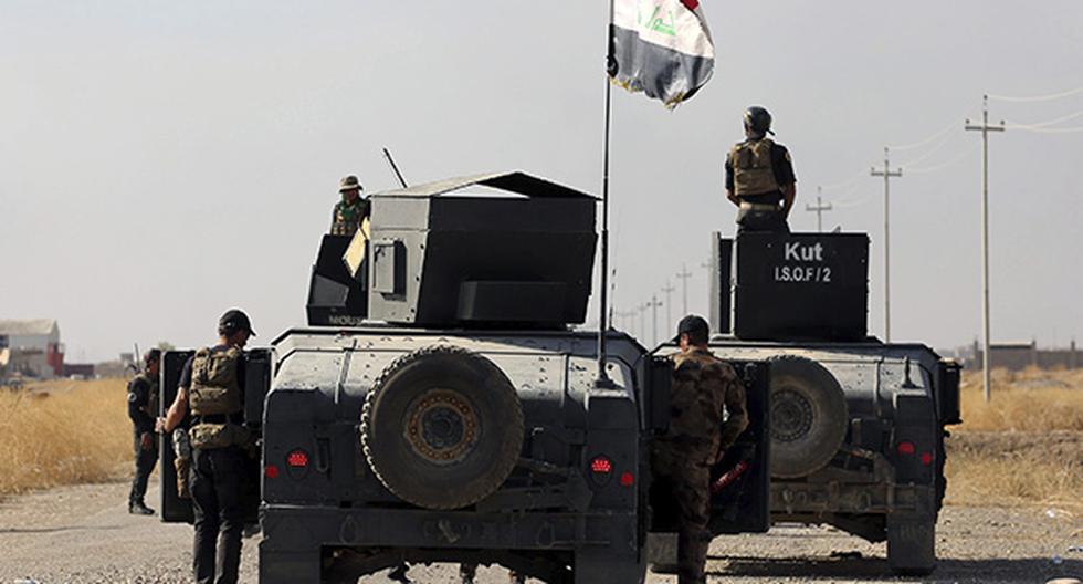 Fuerzas iraquíes y kurdas se sitúan a cinco kilómetros al norte de Mosul. (Foto: EFE)