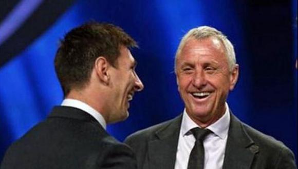 Lionel Messi: este fue el mensaje de adiós hacia Johan Cruyff