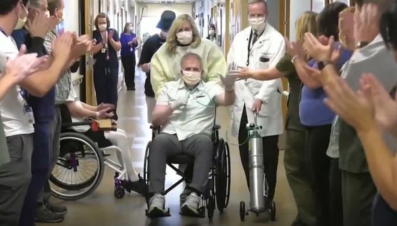 Kearl Thomas, de 59 años, luchó por sobrevivir al COVID-19 en un hospital de Utah (Estados Unidos). (Captura de video/Telemundo).