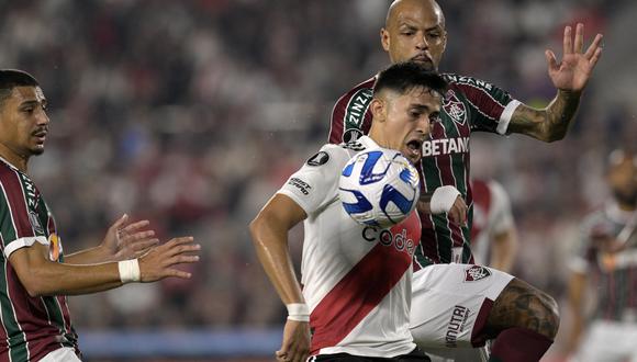 River Plate derrotó 2-0 a Fluminense por Copa Libertadores. (Foto: AFP)