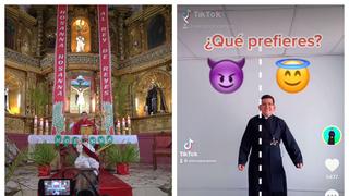El sacerdote peruano que evangeliza a sus fieles en TikTok y tiene un millón de seguidores