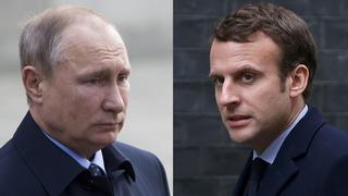 Putin urge a Macron a "superar la desconfianza mutua"
