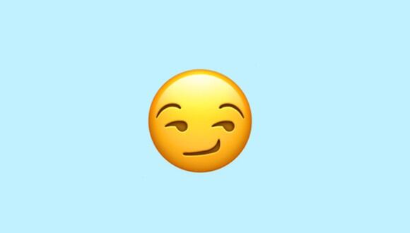 ¿Te han enviado este emoji conocido como Smirking Face? Conoce qué significa en WhatsApp. (Foto: Emojipedia)