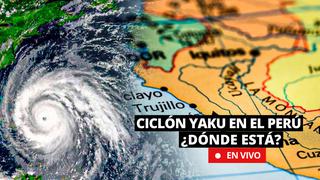 Lo último del Ciclón Yaku, según reportes del Senamhi este, 20 de marzo