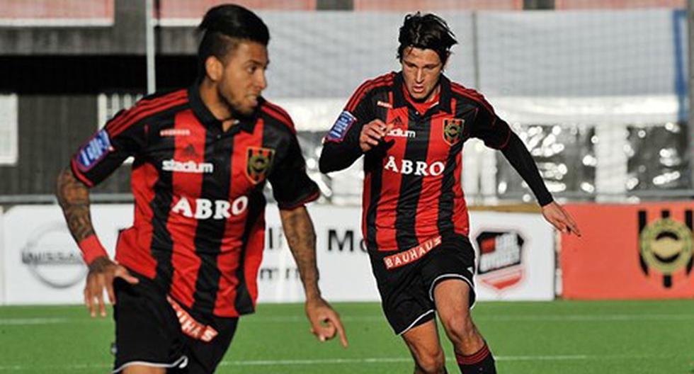 Alexi Gómez anotó su primer gol con el Brommapojkarna. (Foto: Brommapojkarna)