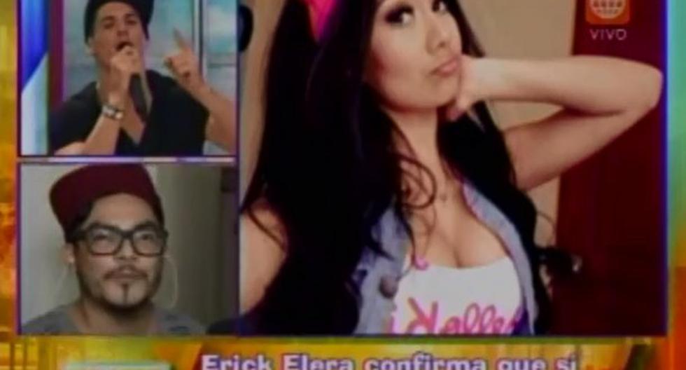 Erick Elera confirma que sale con la bailarina Pilar Gasca. (Foto: Captura Latina)