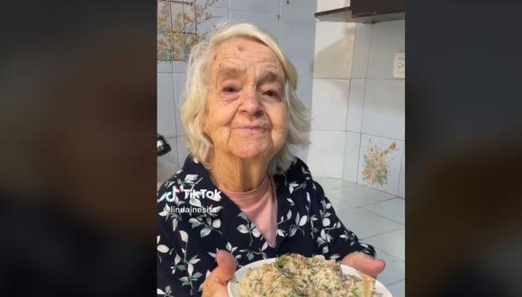 TikTok: por qué es tendencia una anciana de 88 años en la red social | A continuación, te contamos la historia de “Inesita”, una señora de 88 años que está dando que hablar en TikTok, una de las plataformas del momento. (Captura)