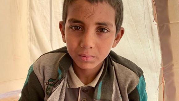 Niños como Hamza Jasim al Ali están entre los habitantes que apoyaban a Estado Islámico en su último espacio de dominio. Foto: BBC Mundo