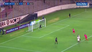 Universitario vs. Sport Huancayo: Marcio Valverde, de penal, decretó el 1-0 en el Monumental | VIDEO