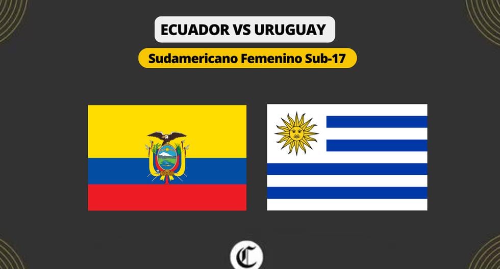 Ecuador vs Uruguay EN VIVO: hora y dónde ver el sudamericano femenino sub-17 | Foto: Diseño EC