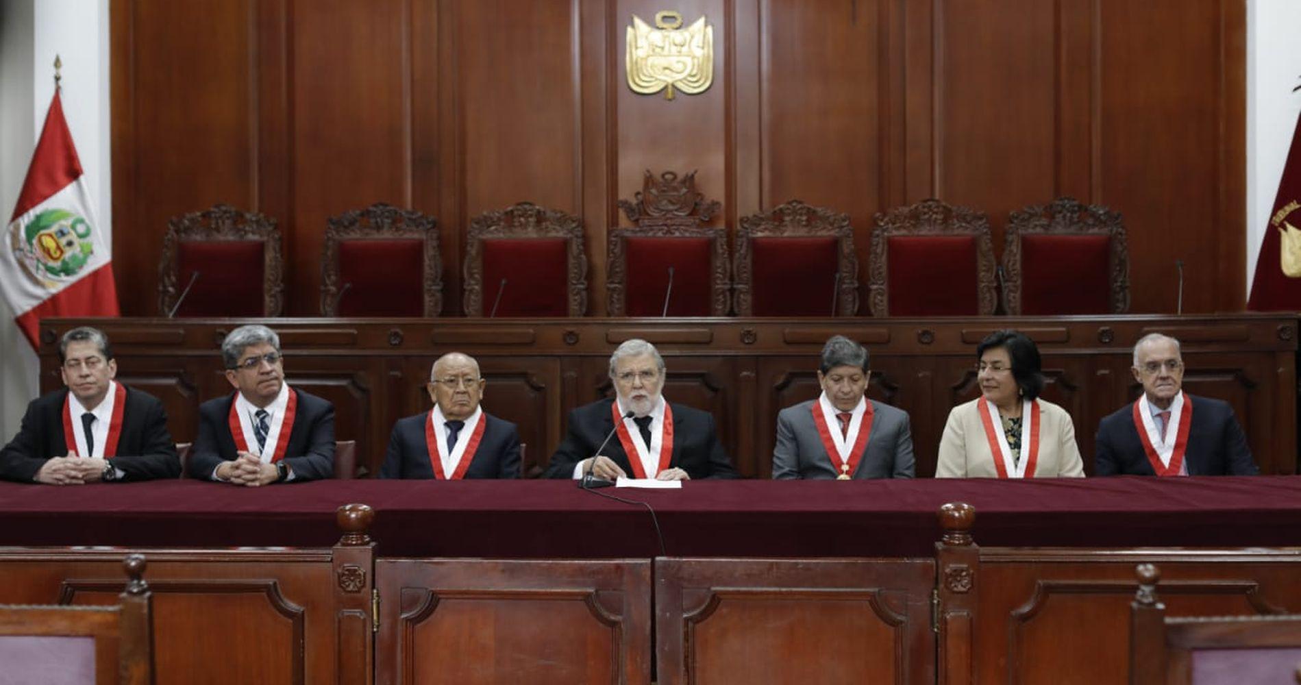El pleno del Tribunal Constitucional acordó que a más tardar el 29 de octubre definirán la admisibilidad de la demanda competencial de Pedro Olaechea contra el Ejecutivo. (Foto: Anthony Niño de Guzmán / GEC)