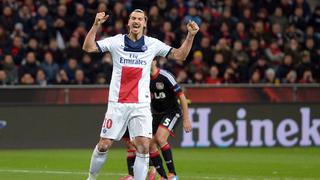 Zlatan y la celebración de sus golazos en la paliza del PSG