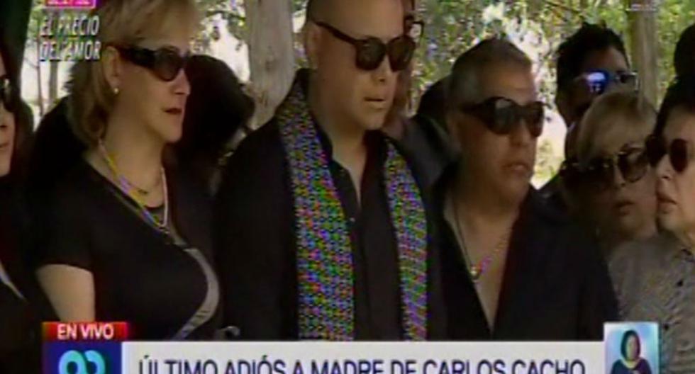 Carlos Cacho se despide de su madre entre lágrimas. (Video: Latina )
