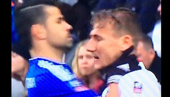 Chelsea: Diego Costa ahorcó a rival y no recibió ni amarilla