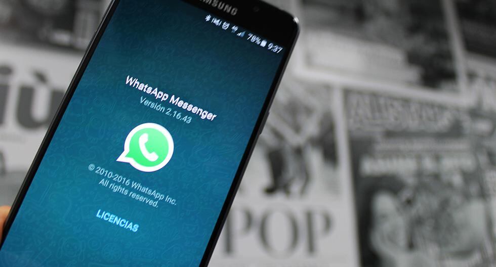 Esta es la nueva función que WhatsApp quiere que la uses con moderación. (Foto: Rommel Yupanqui)
