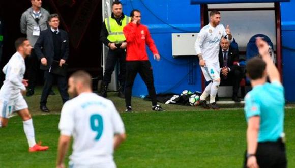 YouTube: Sergio Ramos fue al baño en pleno partido y Zidane reveló por qué. (Foto: Twitter)