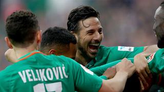 Con Pizarro hasta los 73': Werder Bremen goleó 3-0 a RB Leipzig