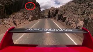 Caminos del Inca: Así atacaron a coche de Orlandini [VIDEO]