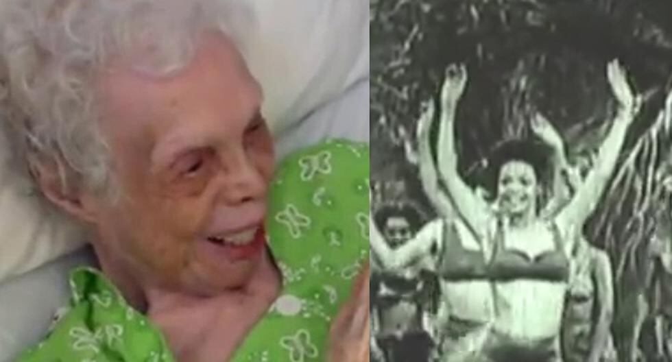 Te conmoverá la reacción de esta mujer de 102 años. (Foto: Captura)