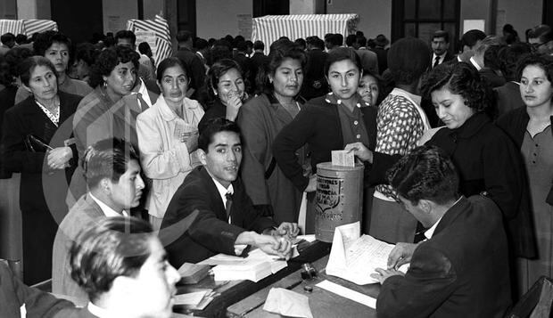 El 7 de setiembre de 1955, hace 60 años, fue promulgada la ley del voto femenino.