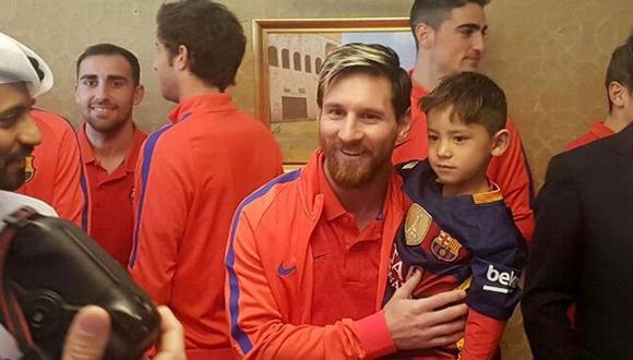 La guerra golpeó al niño afgano que recibió la visita de Lionel Messi en el 2016. (Foto: AFP)