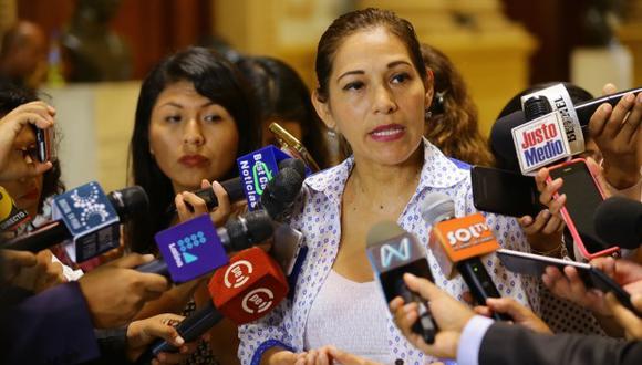 Salazar agregó que el contexto en el que se aprobó  la ley son “situaciones que se han dado”, pero remarcó que la ley  fue debatida en la Comisión de Justicia anteriormente. (Foto: Congreso)