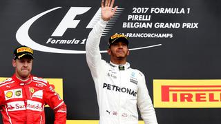 Fórmula 1: Lewis Hamilton se impuso en el GP de Bélgica y se acercó a Sebastian Vettel