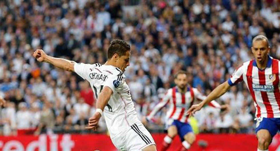 Chicharito Hernández recibió el afecto de los hinchas madridistas. (Foto: Real Madrid)